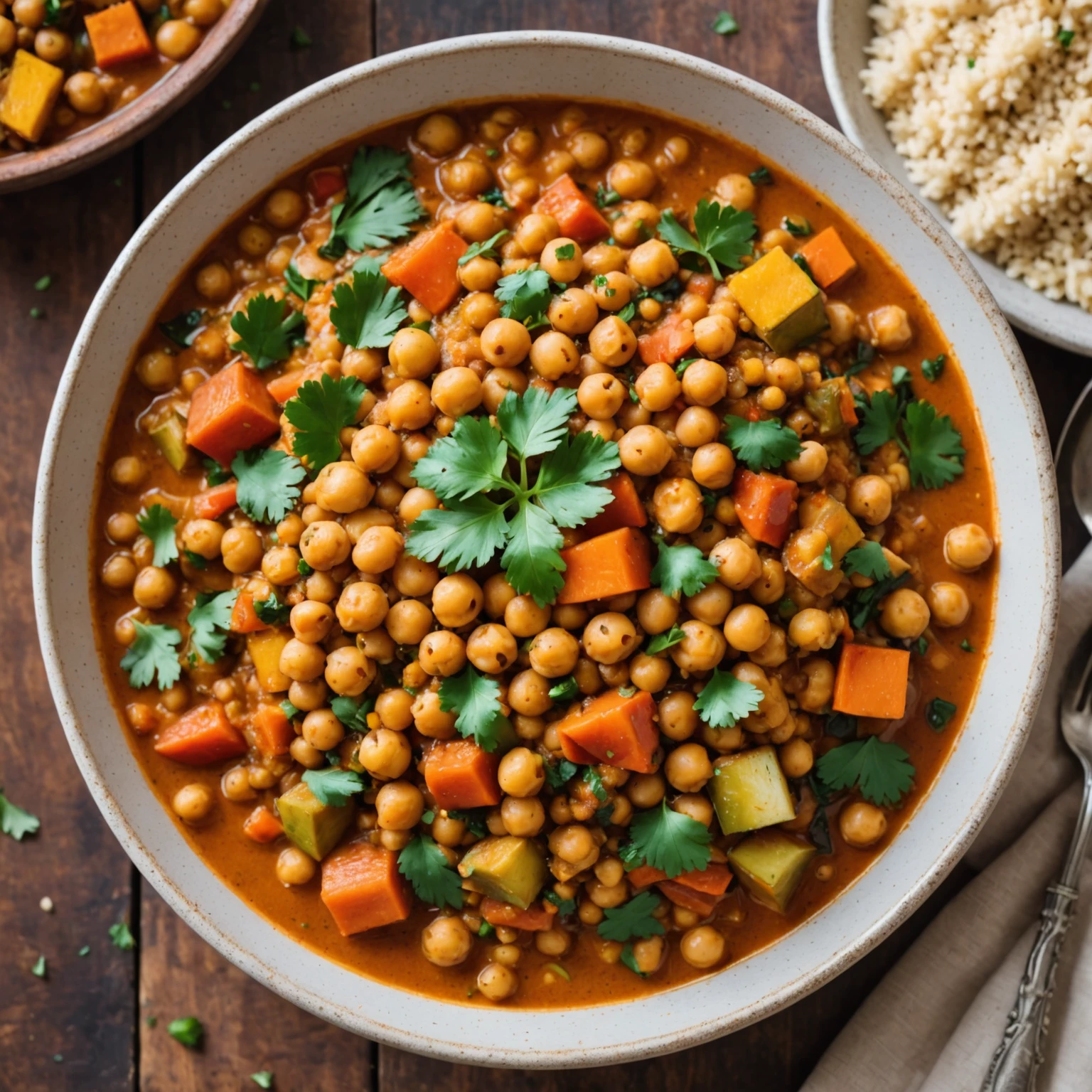 Instant Pot Moroccan Chickpea Stew