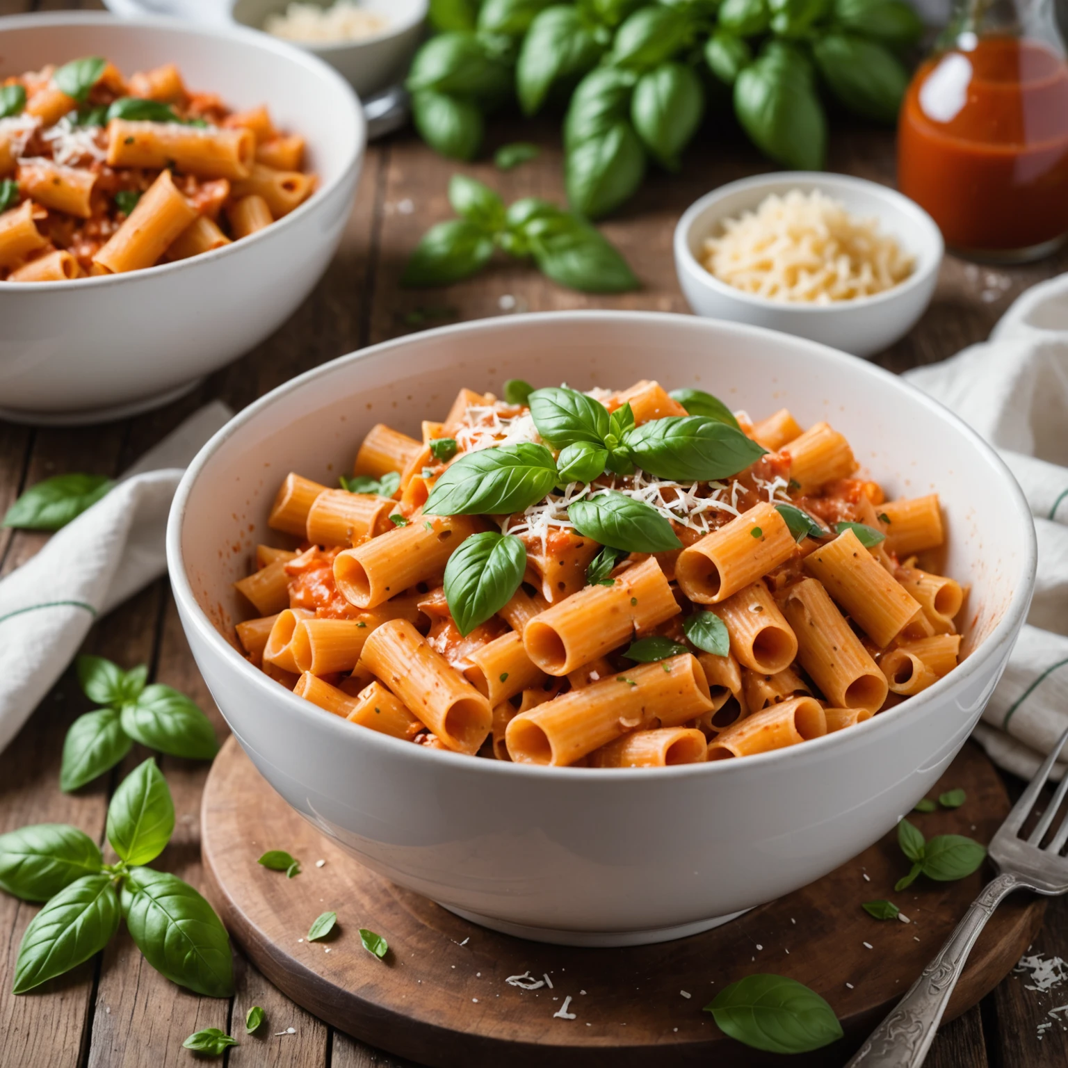 One-Pot Creamy Tomato Basil Pasta
