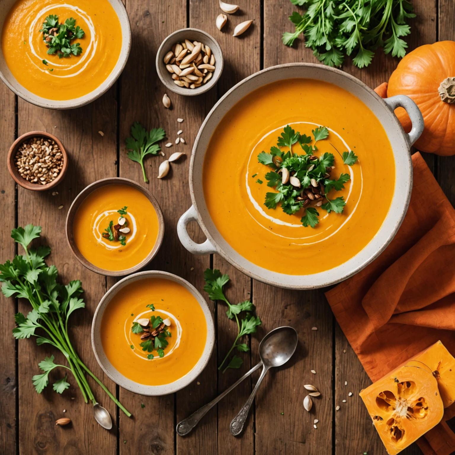 Instant Pot Creamy Butternut Squash Soup