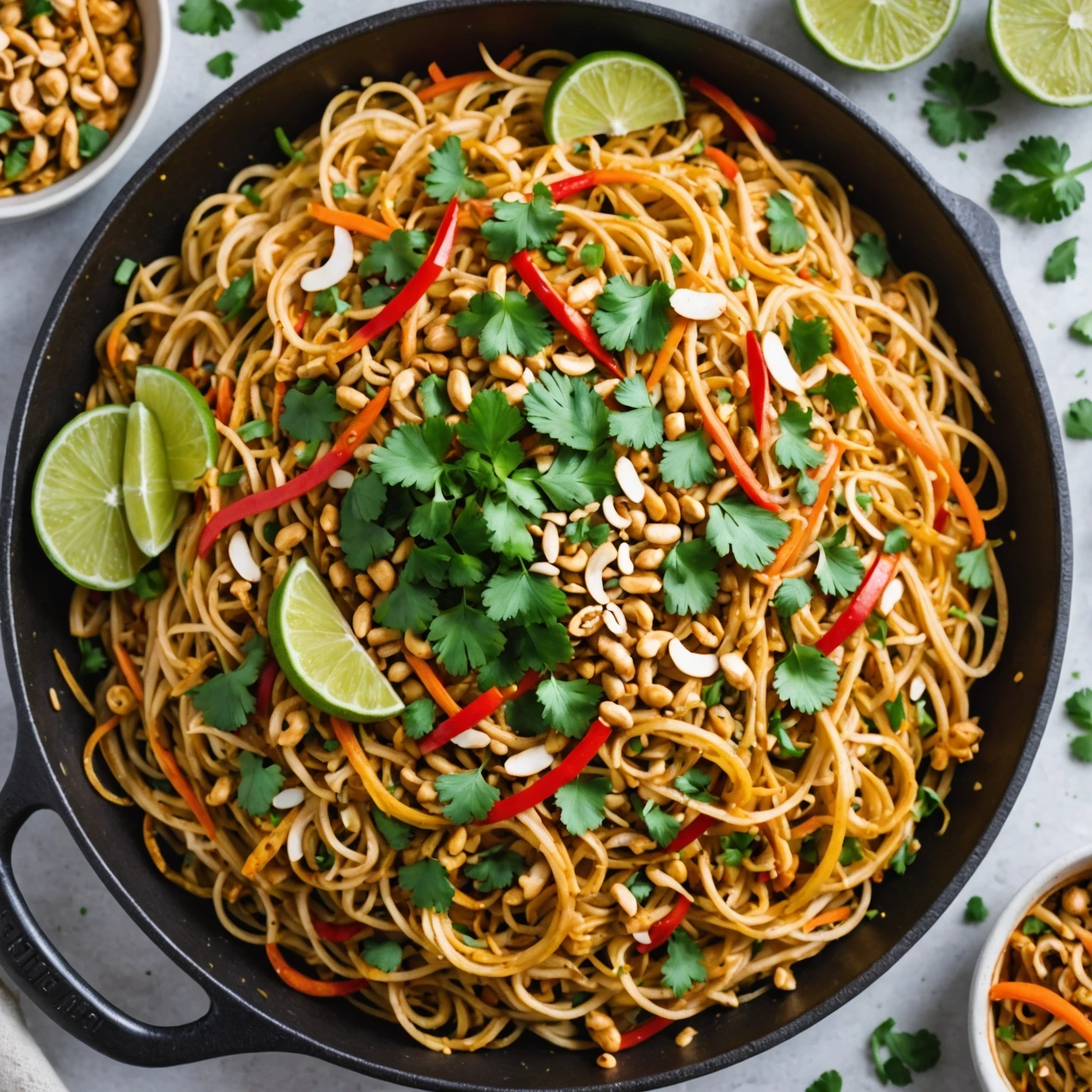 One-Pot Spaghetti Squash Pad Thai