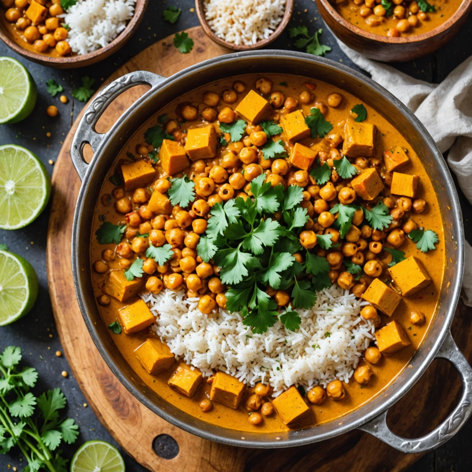 One-Pot Chickpea and Pumpkin Coconut Curry