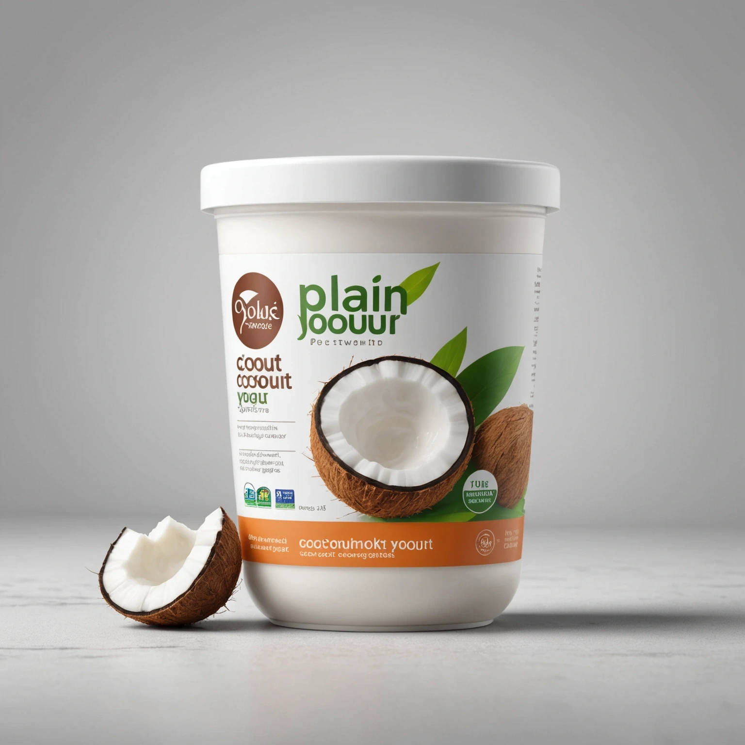Plain Unsweetened Coconut Yogurt