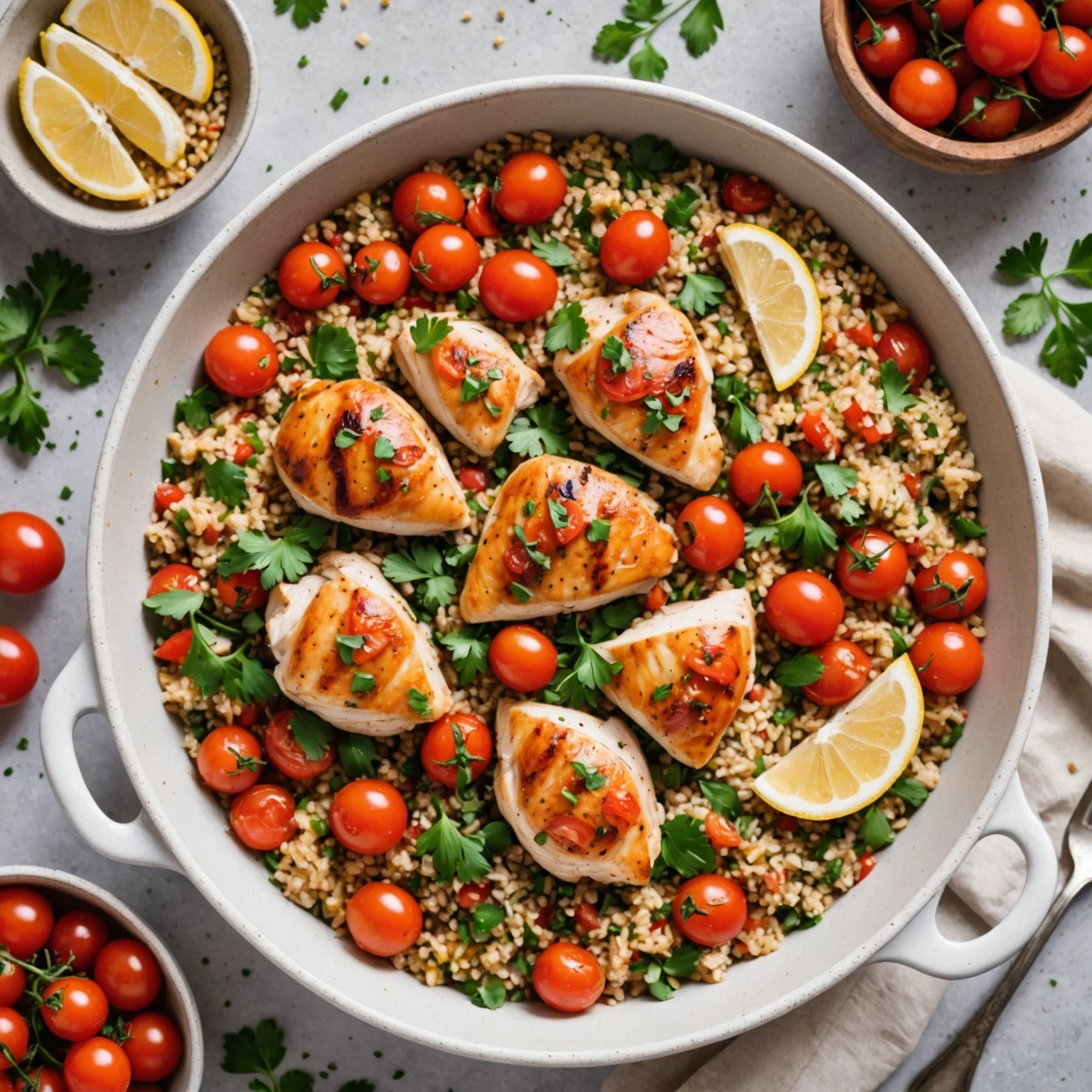 Instant Pot High-Protein Chicken and Quinoa Pilaf