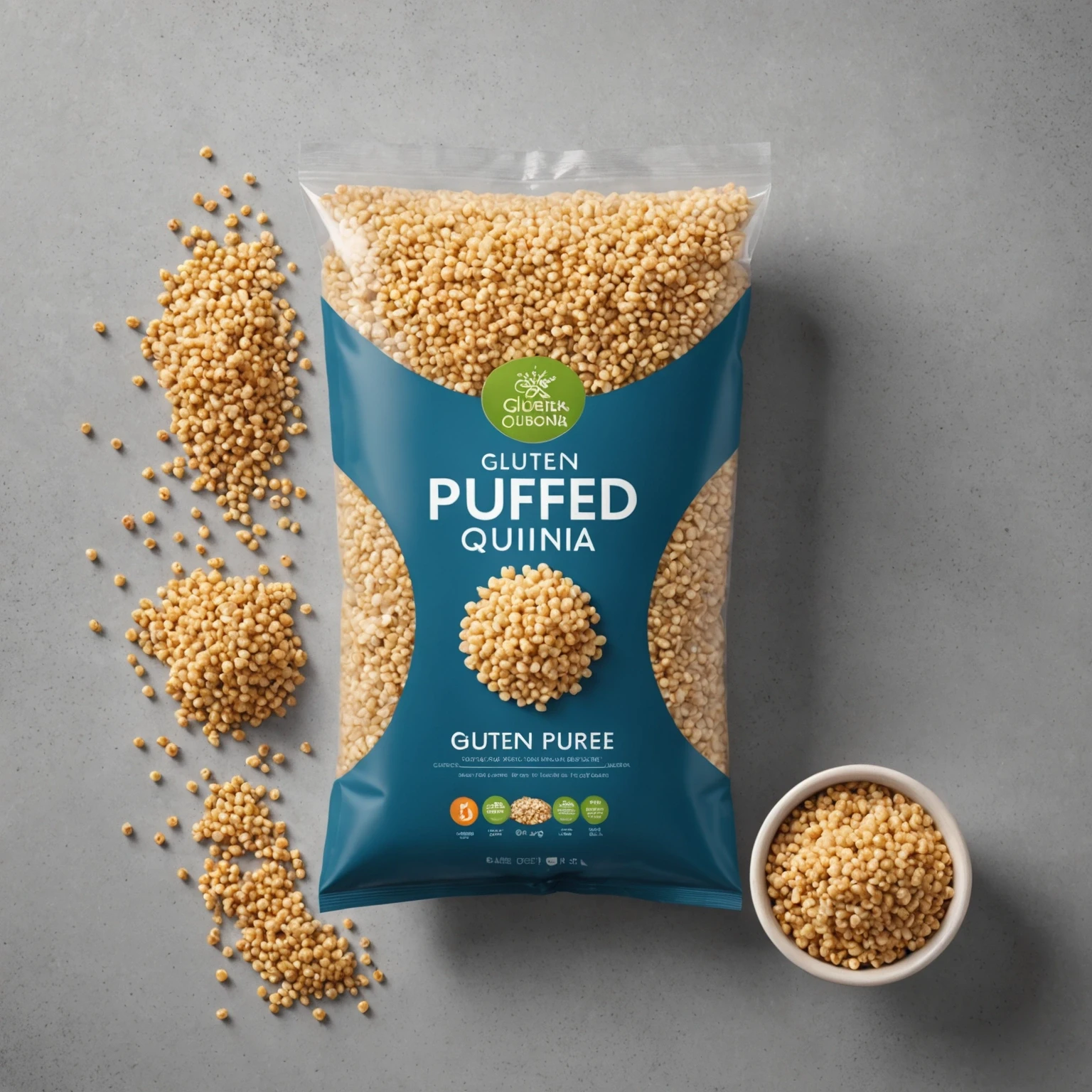 Gluten-Free Puffed Quinoa