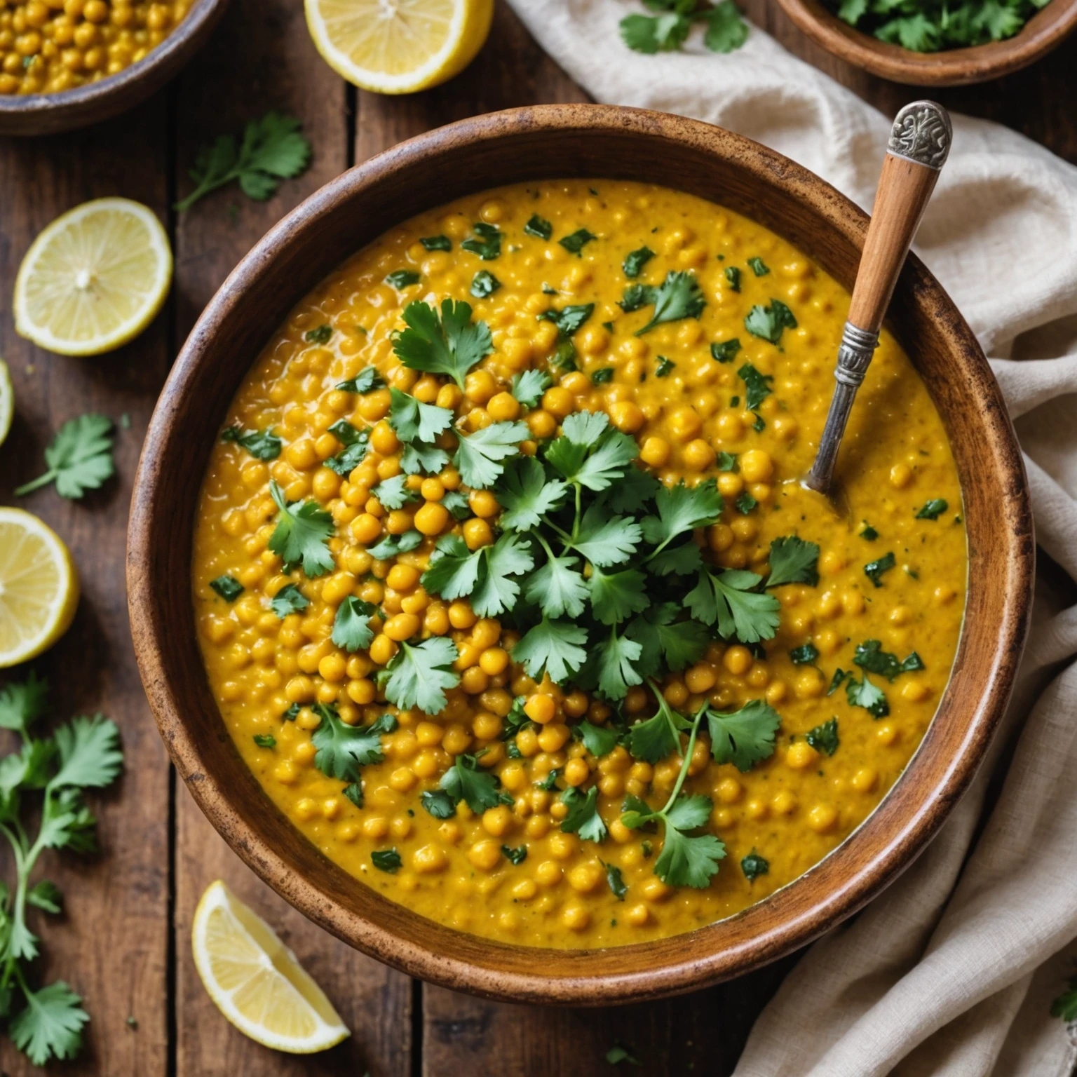 One-Pot Coconut Turmeric Lentil Dal