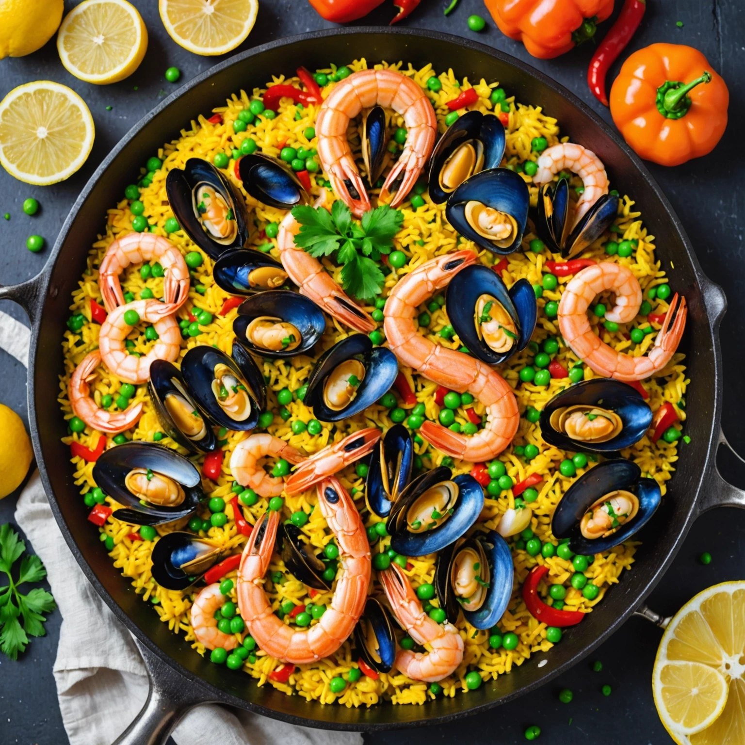 One-Pot Spanish Seafood Paella